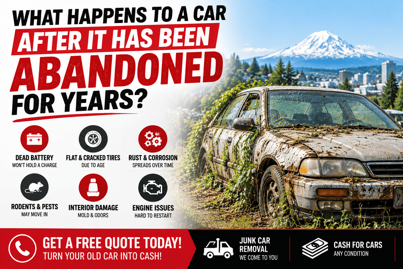 What Happens to a Car After It Has Been Abandoned for Years?