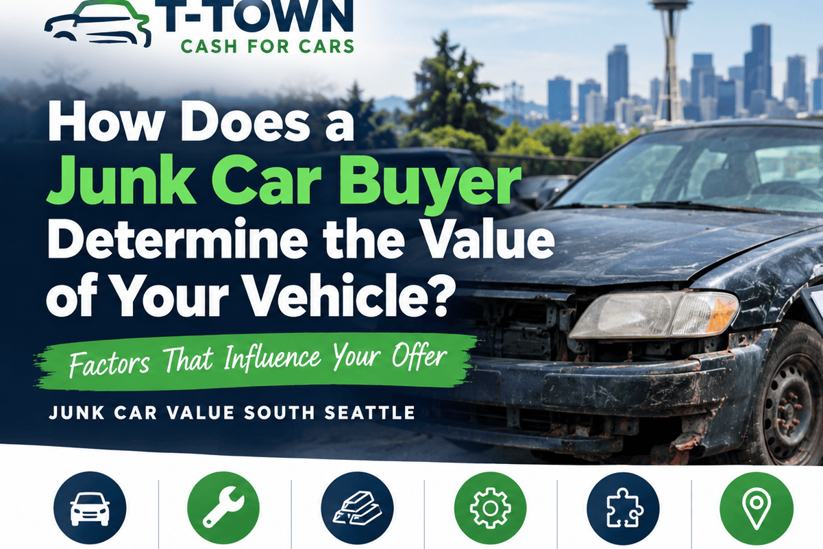 How Does a Junk Car Buyer Determine the Value of Your Vehicle?