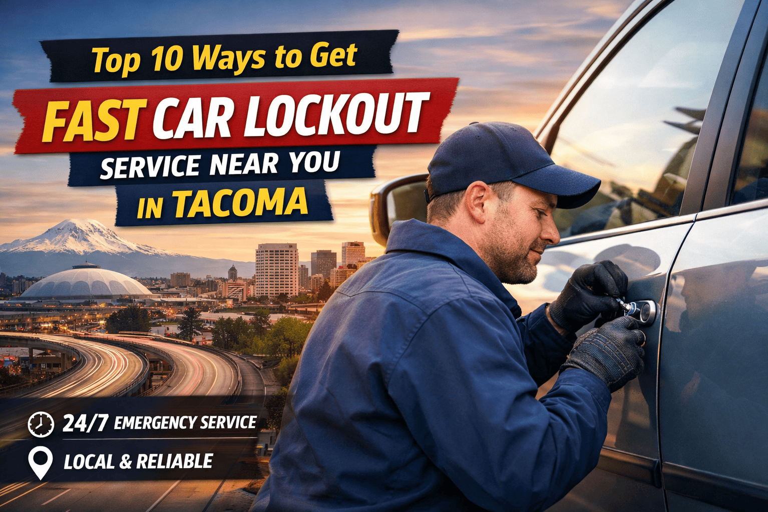 Top 10 Ways to Get Fast Car Lockout Service Near You in Tacoma