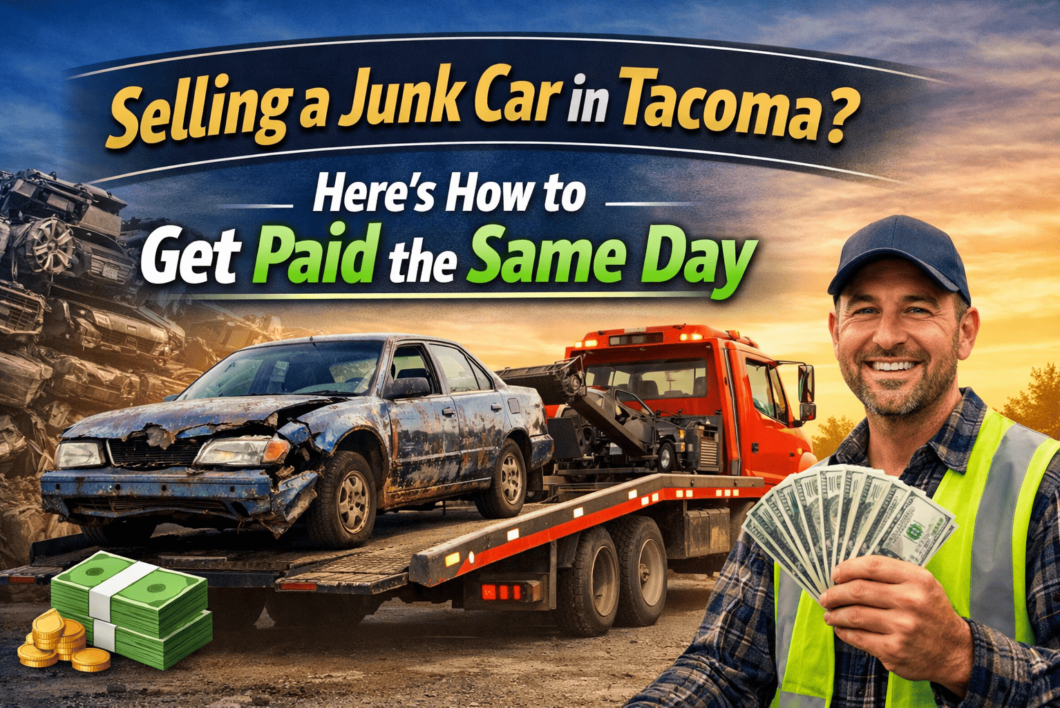 Selling a Junk Car in Tacoma? Get Same-Day Cash Fast