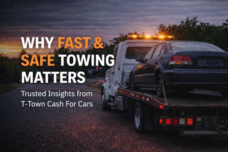Why Fast & Safe Towing Matters: Insights from T-Town Cash For Cars