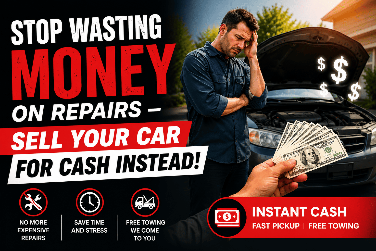 Stop Wasting Money on Repairs – Sell Your Car for Cash Instead