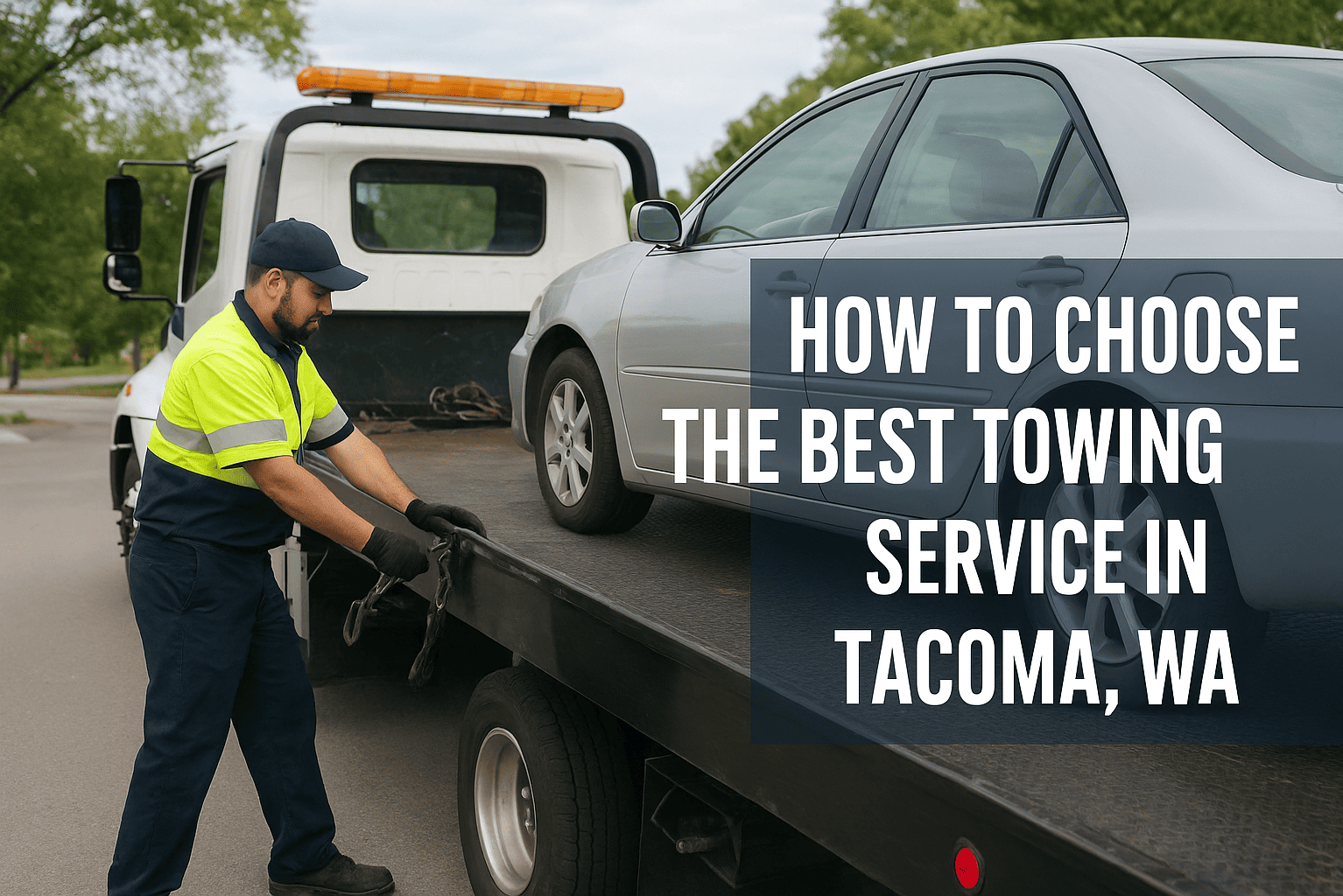 How to Choose the Best Towing Service in Tacoma, WA – Expert Tips
