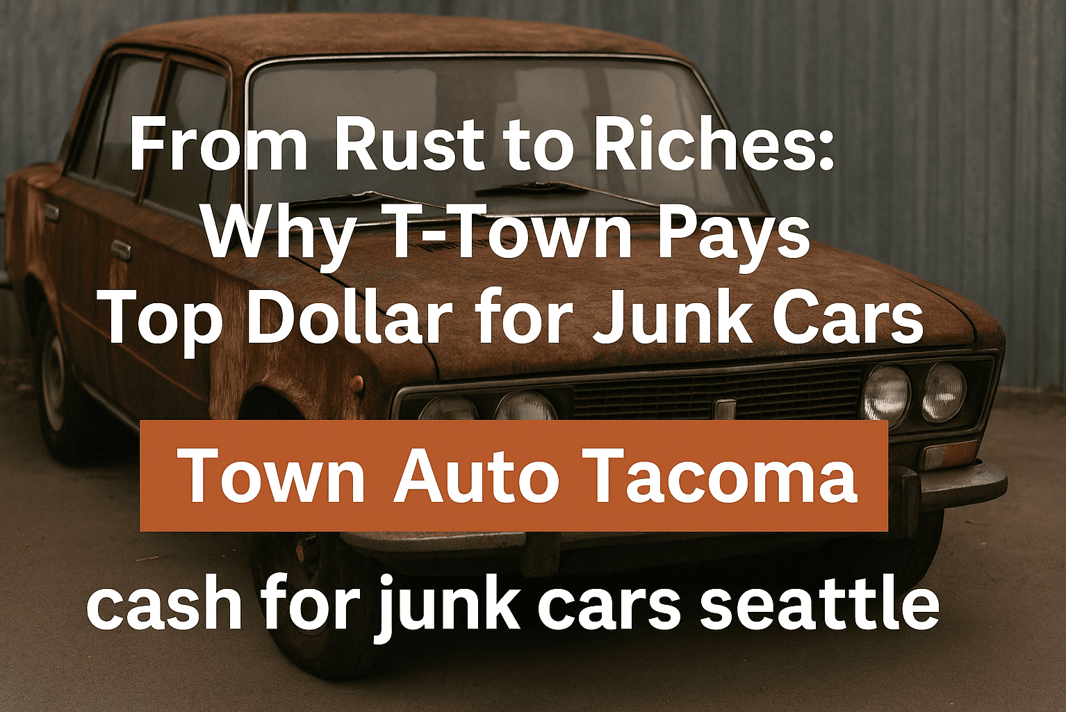 From Rust to Riches: Why T-Town Pays Top Dollar for Junk Cars