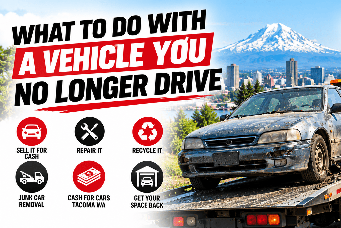 What to Do With a Vehicle You No Longer Drive?