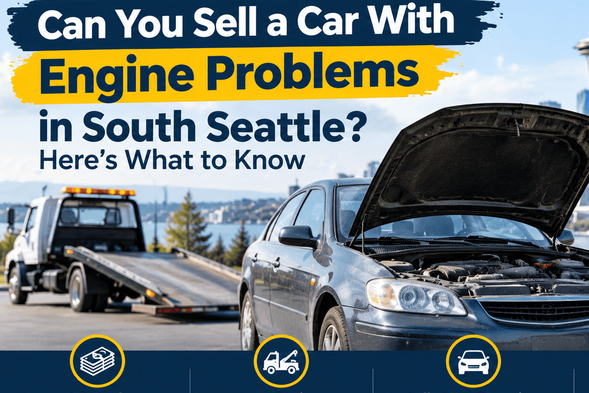 Can You Sell a Car With Engine Problems in South Seattle? Here's What to Know