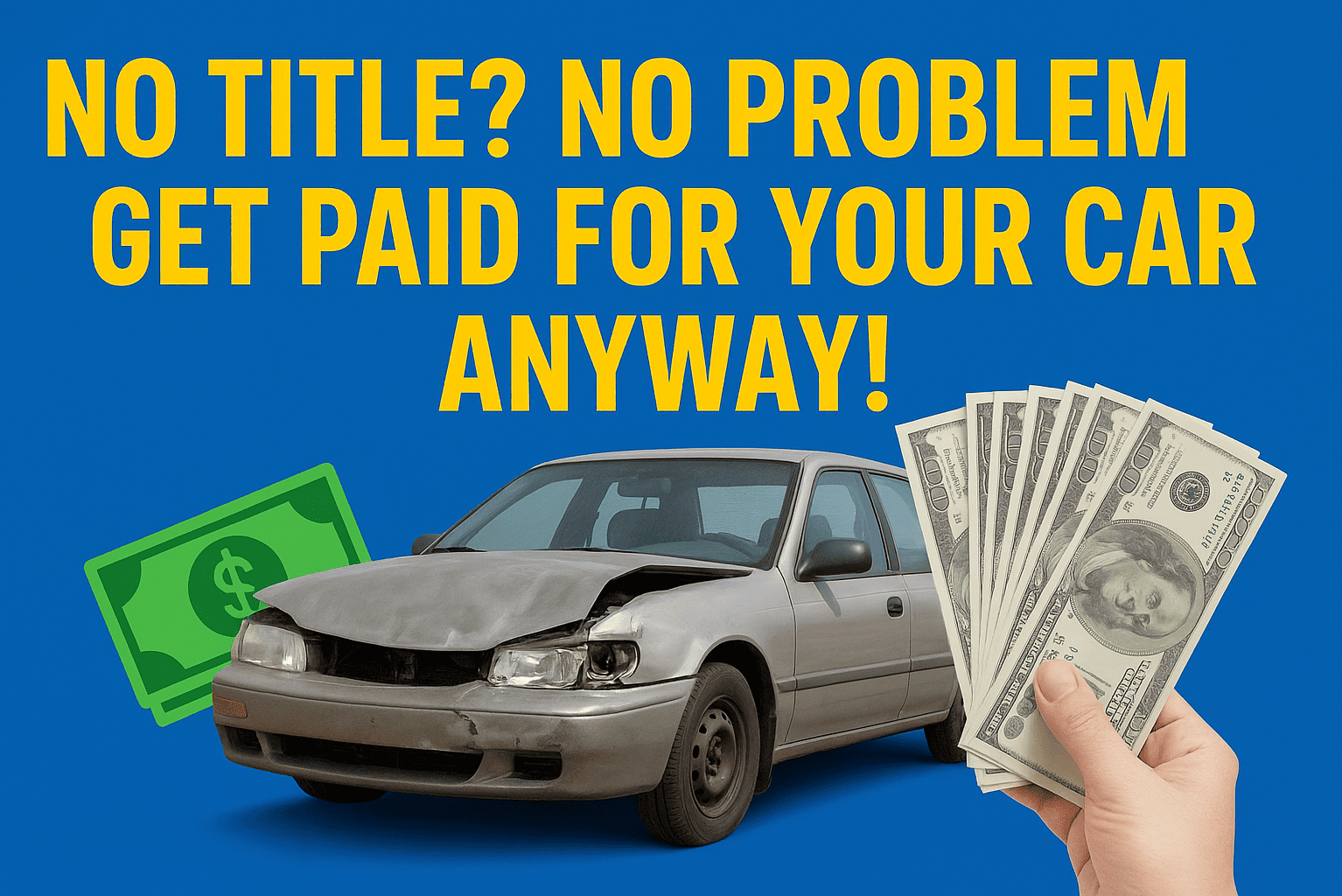 No Title? No Problem — Get Paid for Your Car Anyway!