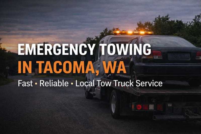 Emergency Towing in Tacoma, WA: Why T-Town Cash For Cars Stands Out
