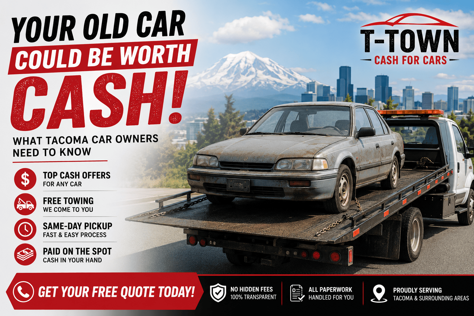 Your Old Car Could Be Worth Cash: What Tacoma Car Owners Need to Know