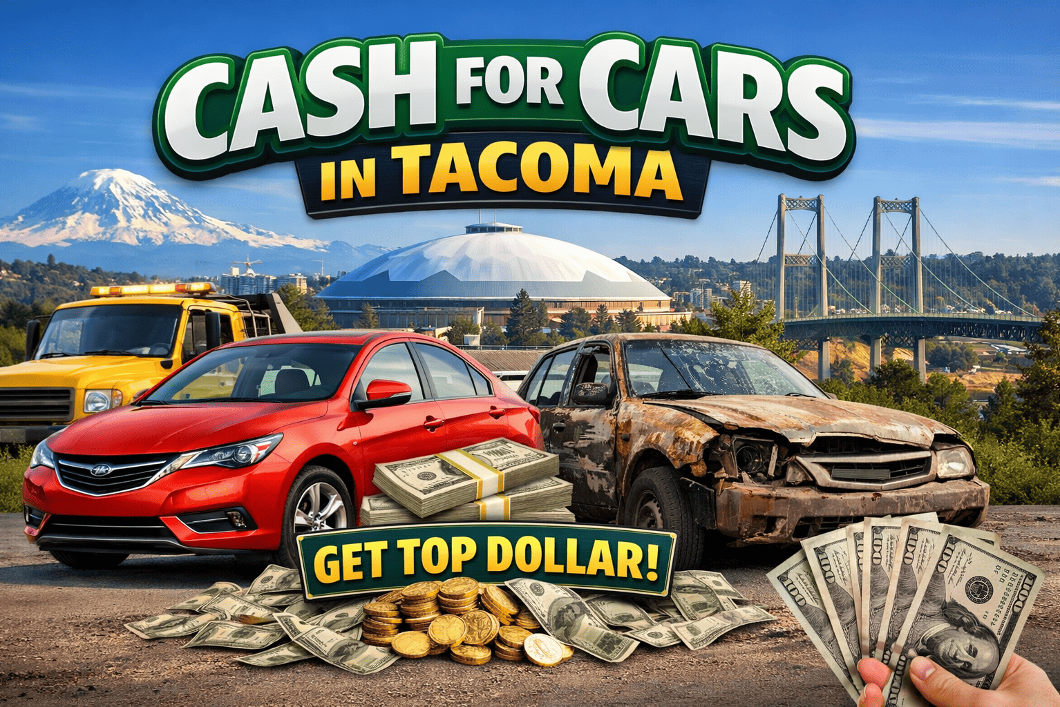 Cash for Cars in Tacoma: How to Sell Your Vehicle Fast and for Top Dollar