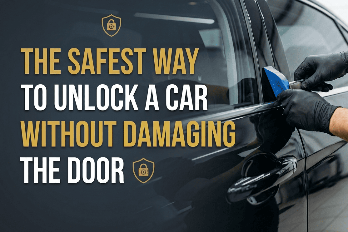 The Safest Way to Unlock a Car Without Damaging the Door