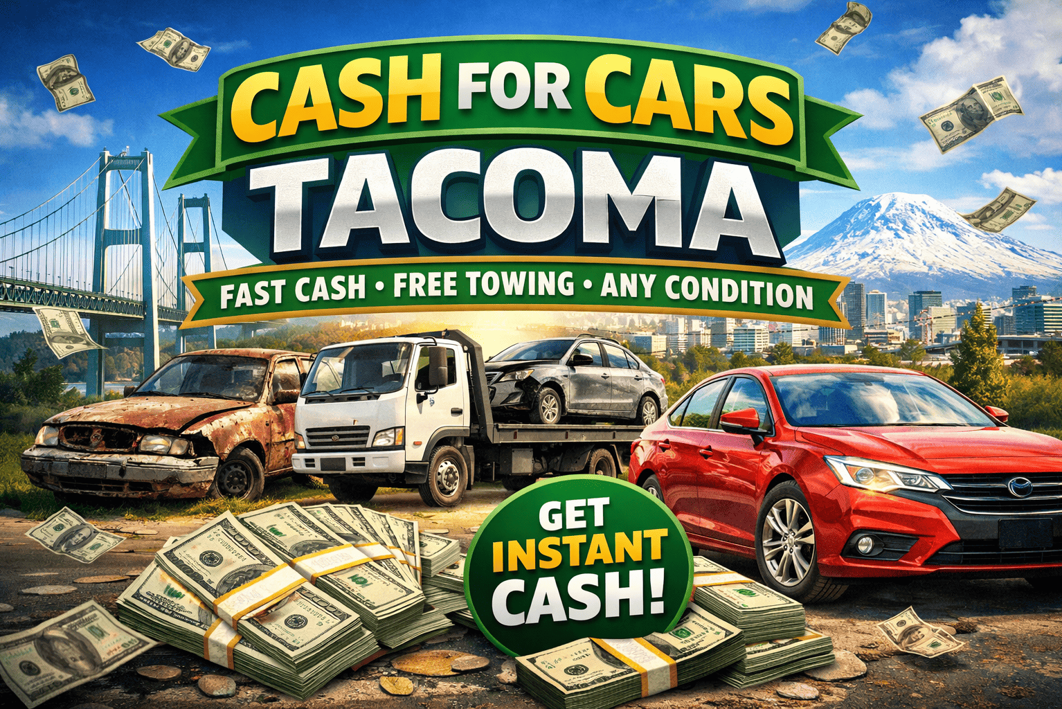 Why Tacoma Residents Choose Local Cash for Cars Services?