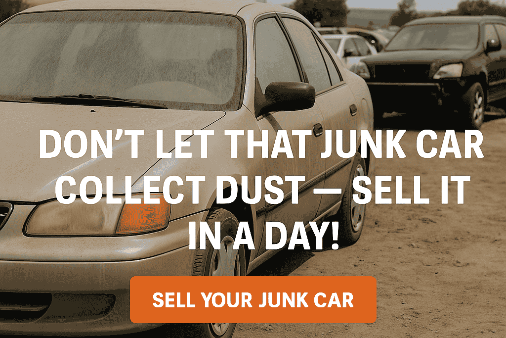 Don’t Let That Junk Car Collect Dust — Sell It in a Day!